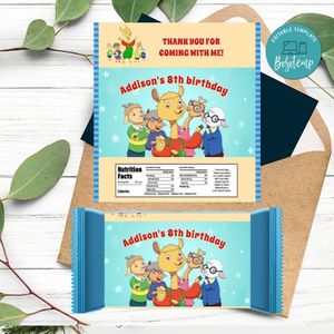 Llama Llama Candy Bar Label Customizable Template Instant Download