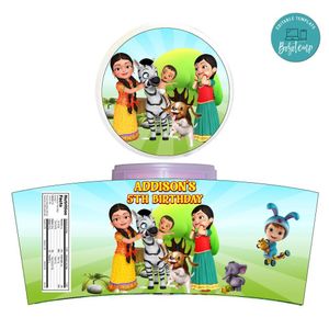 Infobells Cotton Candy Label Template To Print At Home Instant Download