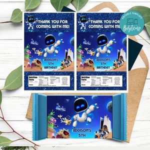 Astro bot Rice Krispies Treats Template Printable Instant Download