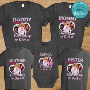 Clueless Family Birthday PNG file template