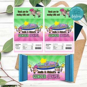 The fairly odd parents Rice Krispies Treats Template Printable Instant Download