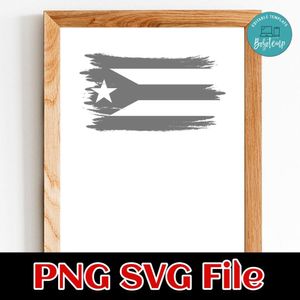 Flag of Puerto Rico Customer request PNG file template