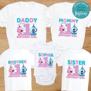 Gaa Gaa And Goo Goo Family Birthday T-Shirt