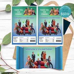 The Sims 4 Rice Krispies Treats Template Printable Instant Download