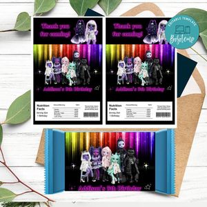 Shadow High Rice Krispies Treats Template Printable Instant Download