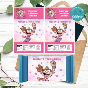 Super Unicorn Princess Rice Krispies Treats Printable Instant Download