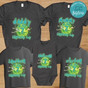 Rick and Morty Family Birthday T-Shirt