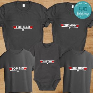 Top Gun Birthday Family Trip Vacation PNG file template