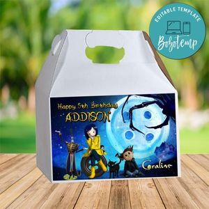 Coraline Gable Box Digital File Printable Instant Download