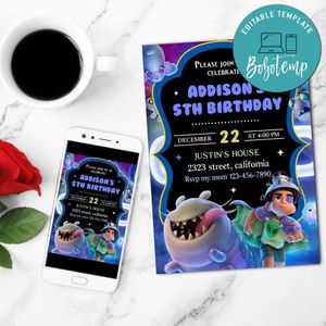 Elio 2025 Invitation Customizable Template to Print at Home Instant Download