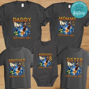 Avatar Airbender Family Birthday T-Shirt
