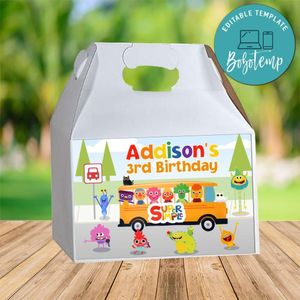 Super Simple Song Gable Box Digital File Printable Instant Download