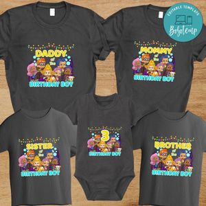 Bubble Guppies Birthday Family Trip Vacation PNG file template