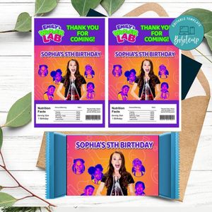 Emily's Wonder Lab Rice Krispies Treats Template Printable Instant Download