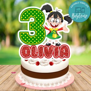 La Chilindrina Cake Topper Template Printable Instant Download