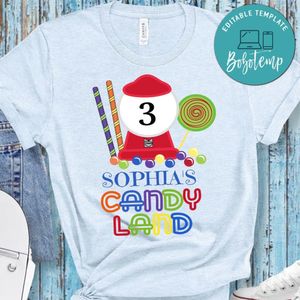 Candyland Birthday Girl Shirt