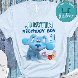 Blues Clues Boy First Birthday T-Shirt