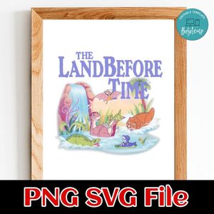 Land Before Time PNG file template