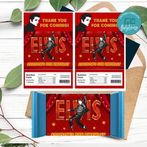 Elvis Rice Krispies Treats Template Printable Instant Download