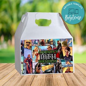 Gta Gable Box Digital File Printable Instant Download