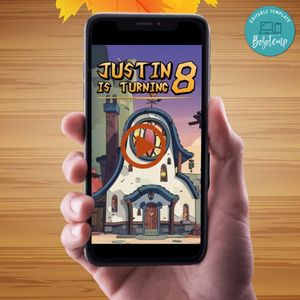 The Owl House Birthday Video Invitation Digital Template Customizable Instant Download