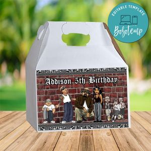 Cholo Gable Box Digital File Printable Instant Download