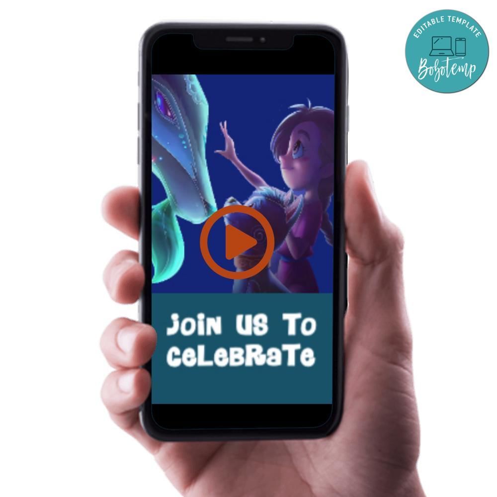 El Camino de Xico Birthday Video Invitation Digital Template Customizable Instant Download