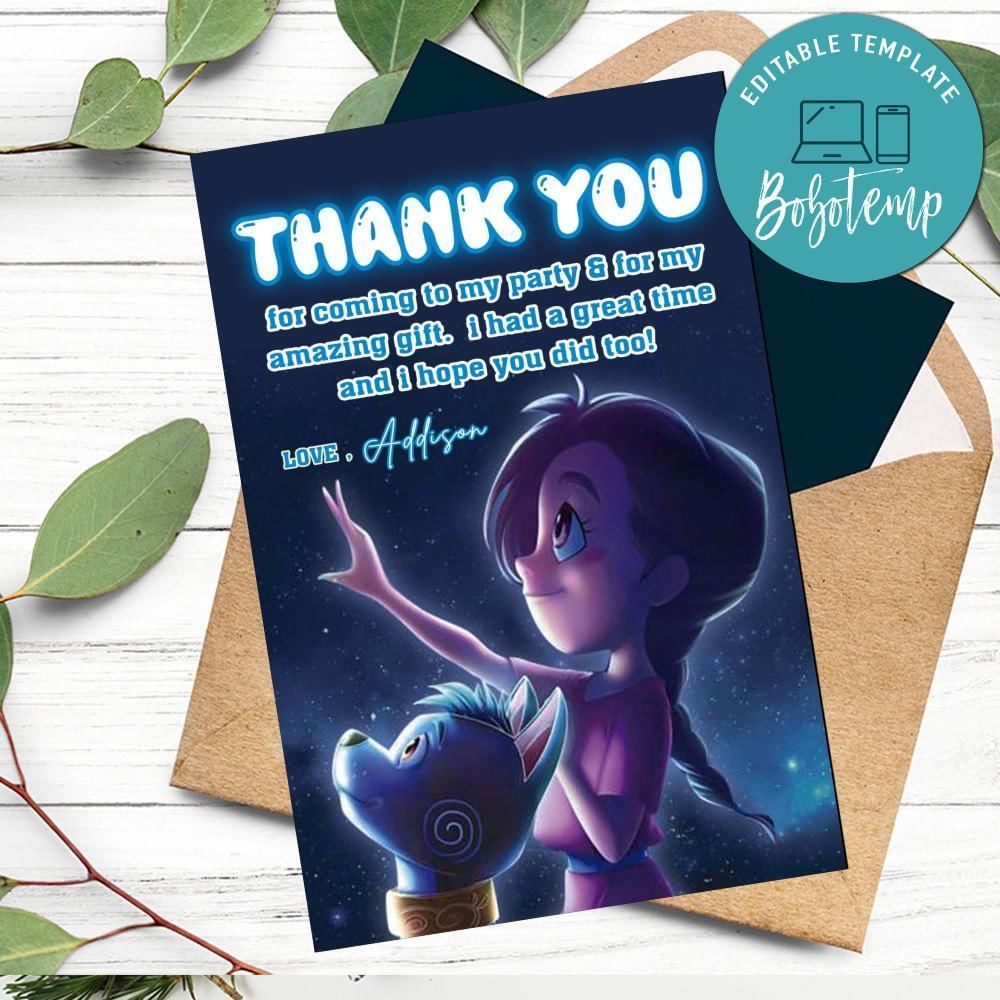 El Camino De Xico Thank You Card Customizable Template To Print At Home Instant Download