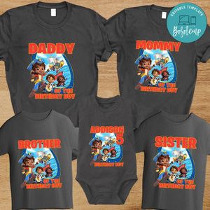 Santiago of the Seas Family Birthday PNG file template