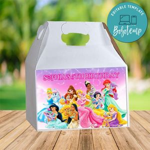 Princess Palace Pets Gable Box Digital File Printable Instant Download