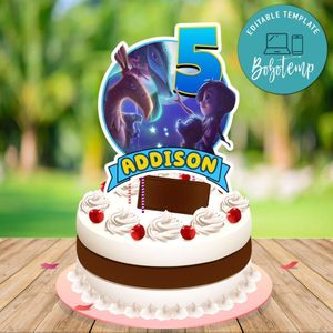 El Camino De Xico Cake Topper Template Printable Instant Download