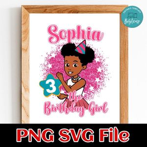 Gracies Corner birthday Customer Request PNG file template