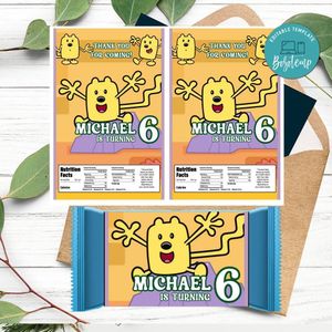 Wow Wow Wubbzy Rice Krispies Treats Template Printable Instant Download