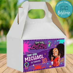 That Girl Lay Lay Gable Box Digital File Printable Instant Download