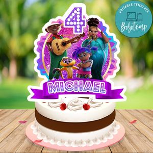 Vivo Movie Cake Topper Template Printable Instant Download
