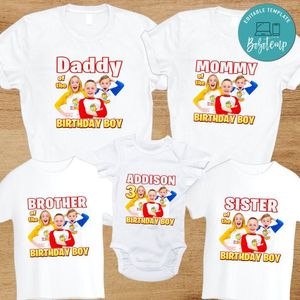 Funsquad Family Birthday PNG file template