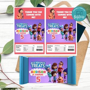 Kazoops Rice Krispies Treats Template Printable Instant Download
