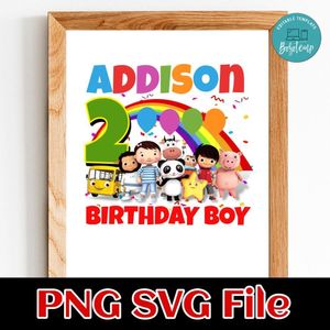 Little Baby Bum Customer Request PNG file template