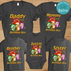 Deer squad Family Birthday Vacation PNG file template