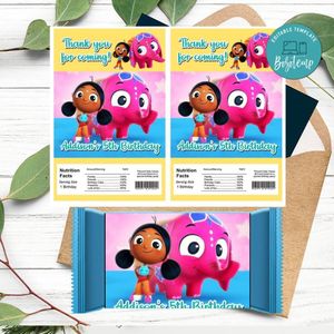 Deepa & Anoop Rice Krispies Treats Template Printable Instant Download