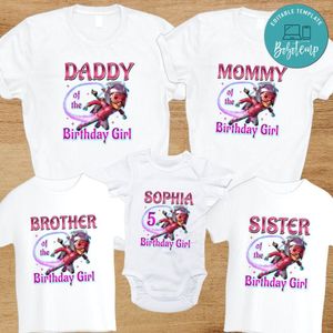 Rocketeer Family Birthday PNG file template