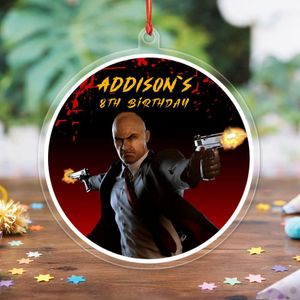 Hitman Acrylic Ornament Birthday Gift