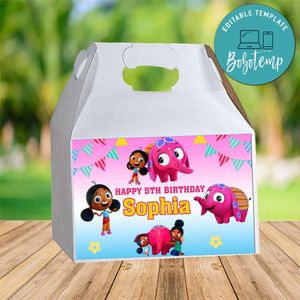 Deepa & Anoop Gable Box Digital File Printable Instant Download