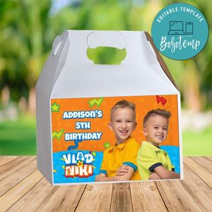 Vlad And Niki Gable Box Digital File Printable Instant Download