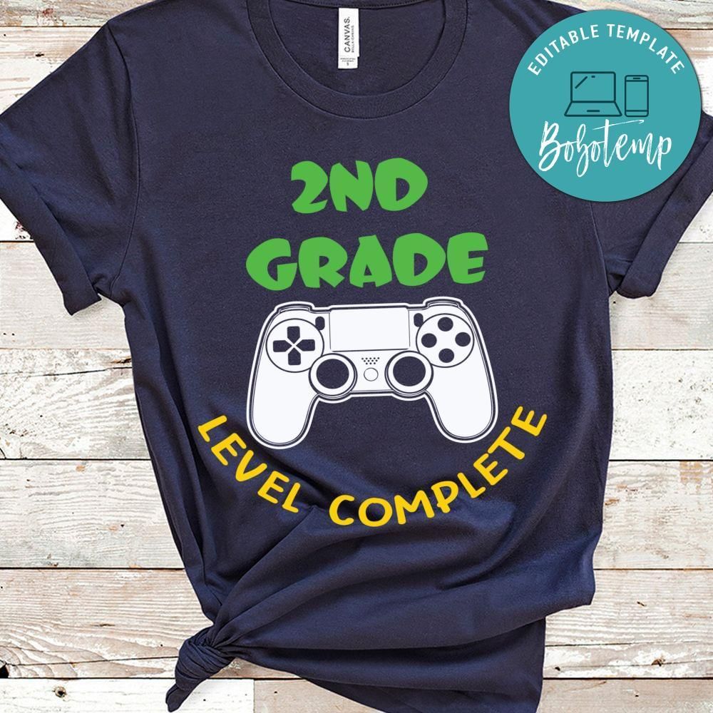2nd grade level complete shirt