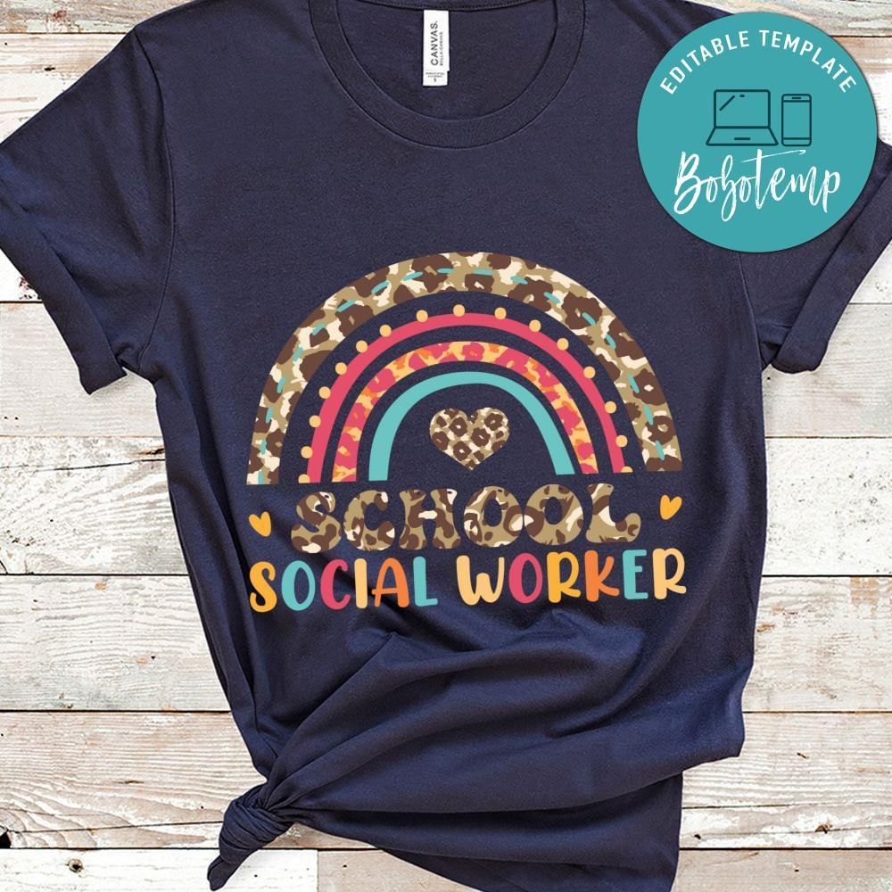 School Social worker shirt