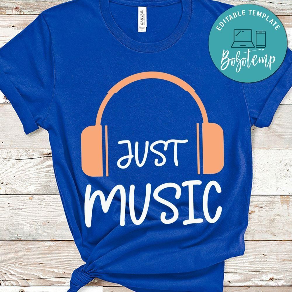 Just music shirt