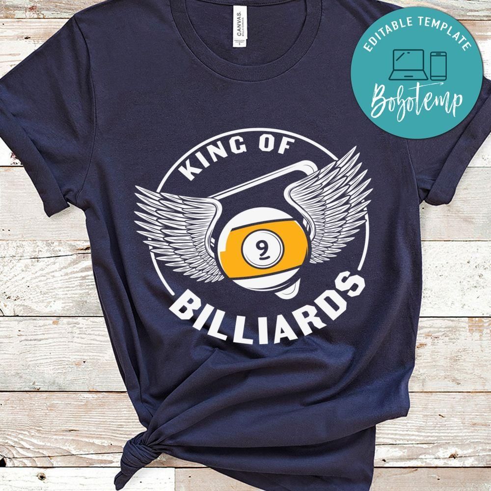 King of billards shirt