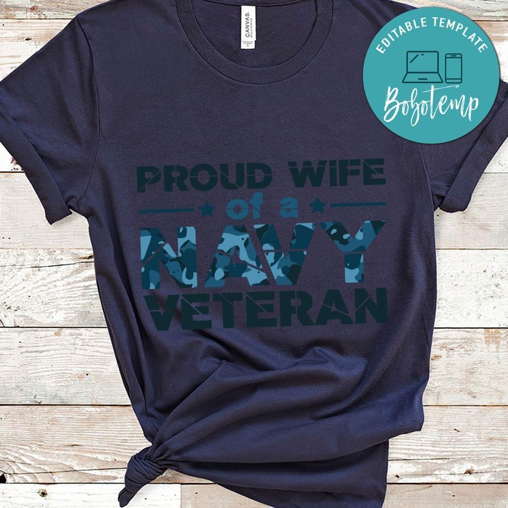 Proud Wife Of A Navy shirt