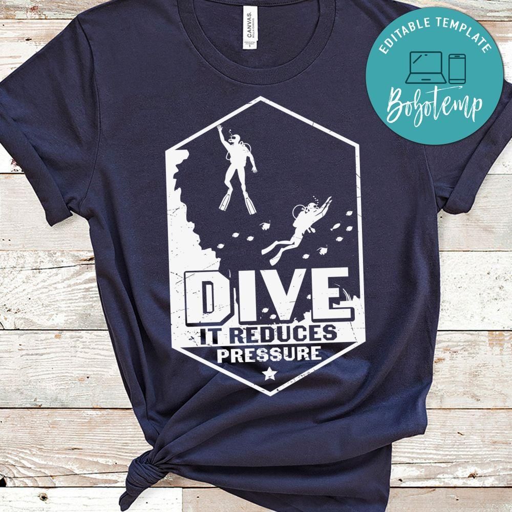 Dive it reduces pressure shirt